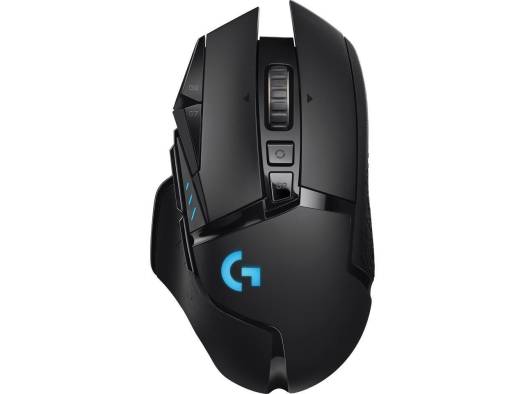 Logitech G502 LIGHTSPEED Wireless Gaming Mouse with HERO Sensor and Tunable Weights, 25.6K DPI, Net - gen HERO 16K Sensor, 11 Customizable Buttons and Hyper - Fast Scroll Wheel | 910 - 005568 - Vektra Computers LLC Logitech G502 LIGHTSPEED Wireless Gaming Mouse with HERO Sensor and Tunable Weights, 25.6K DPI, Net - gen HERO 16K Sensor, 11 Customizable Buttons and Hyper - Fast Scroll Wheel | 910 - 005568 - Vektra Computers LLC